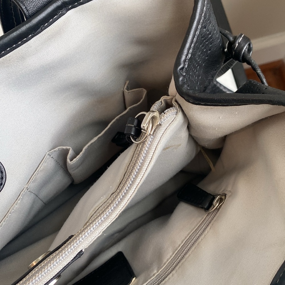 Coach 21938 Signature "C" Perforated Leather Handbag. - Picture 17 of 17
